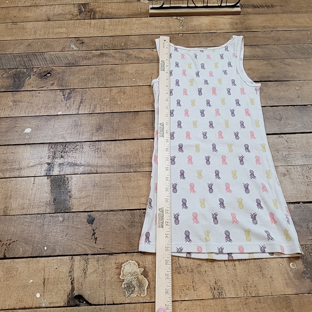 Faded Glory pineapple tank top - Picture 5 of 7